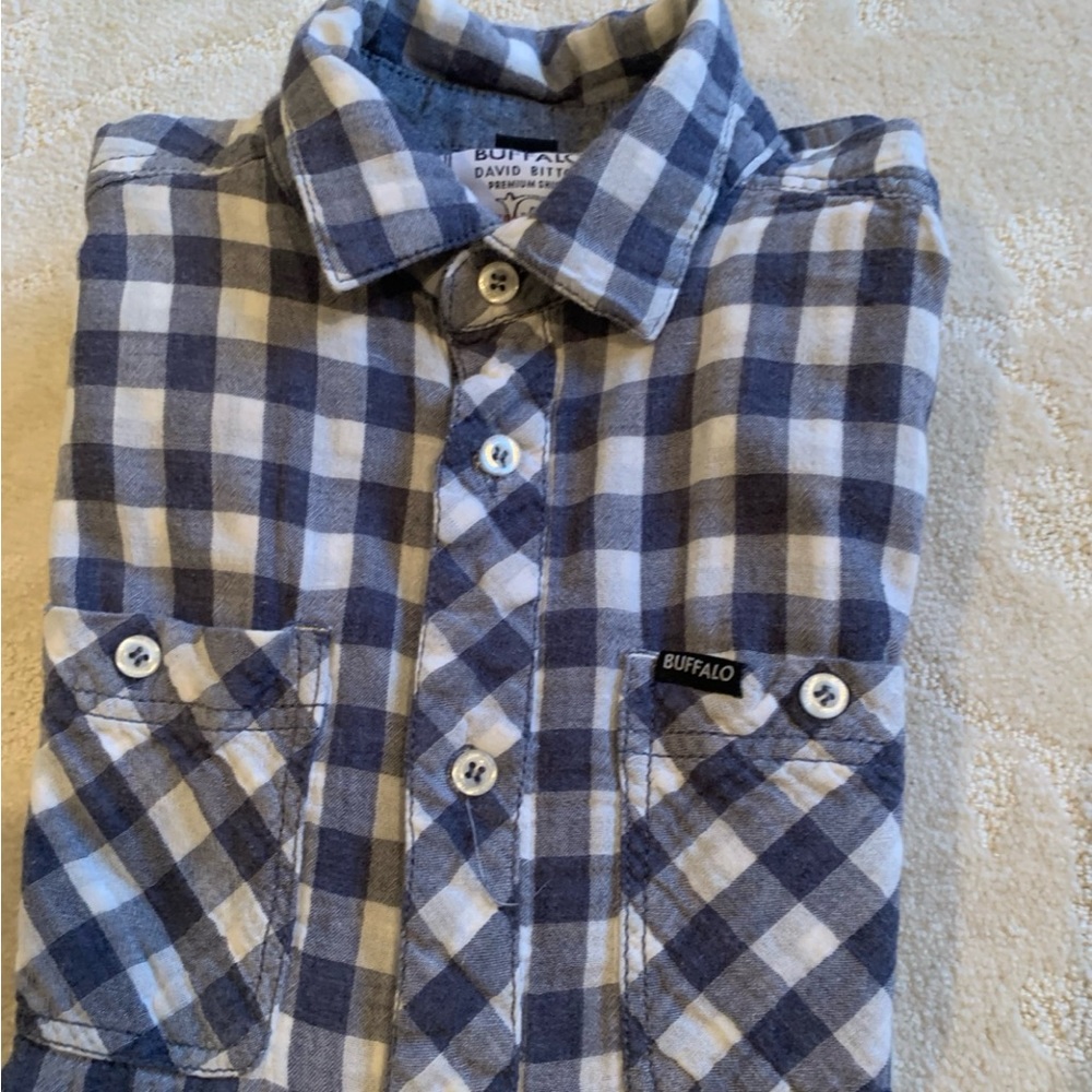 Boys Buffalo David Bitton Button-Down Shirt-Like New